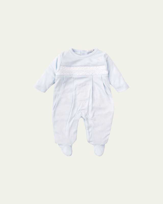 Boy's CLB Charmed Smocked Footie, Size Newbor